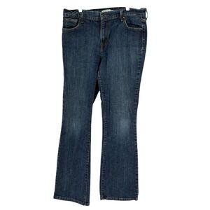 Levi's 515 Bootcut Jeans Dark Wash Stretch Blue 16 L